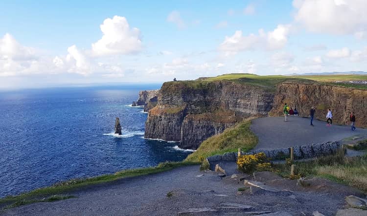 sights at Cliffs of Moher are really stunning