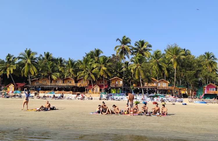 Honeymoon Beach in Goa