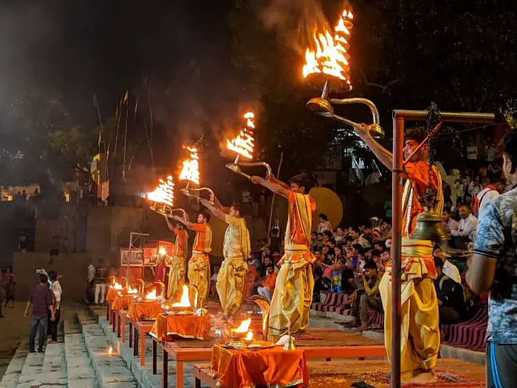 Sacred Ceremony Ganga Aarti