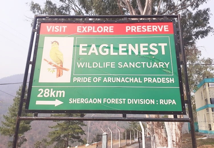 Eaglenest Wildlife Sanctuary a best place to visit in Arunachal Pradesh