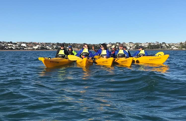 Kayaking in New Zealand
