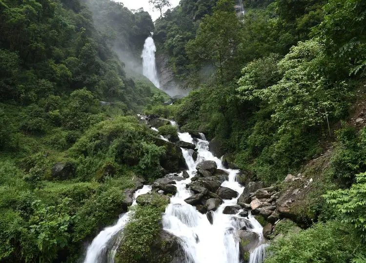 Phamrong Falls a best place to visit in Pelling