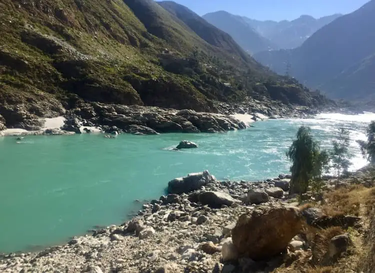 Indus River a best river in Leh Ladakh