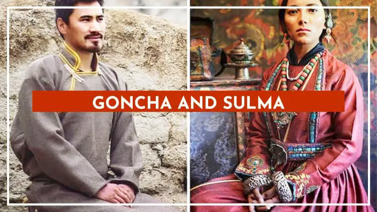 Goncha and Sulma a Traditional dress of ladakh