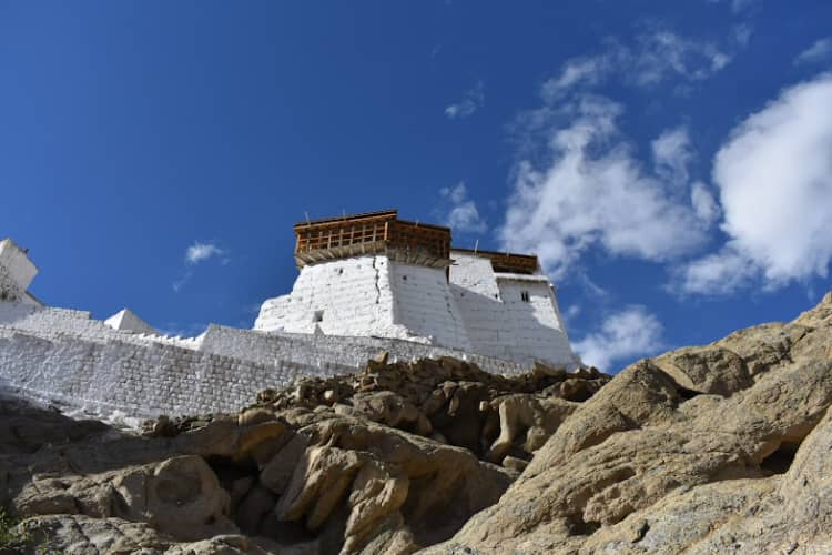 Red Maitreya Temple in Leh Ladakh