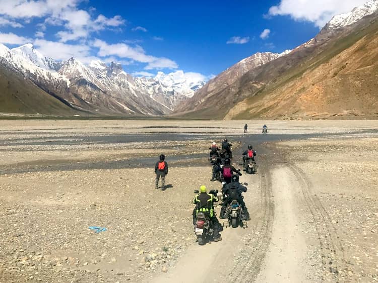 Zanskar Valley a place to visit in ladakh on bike