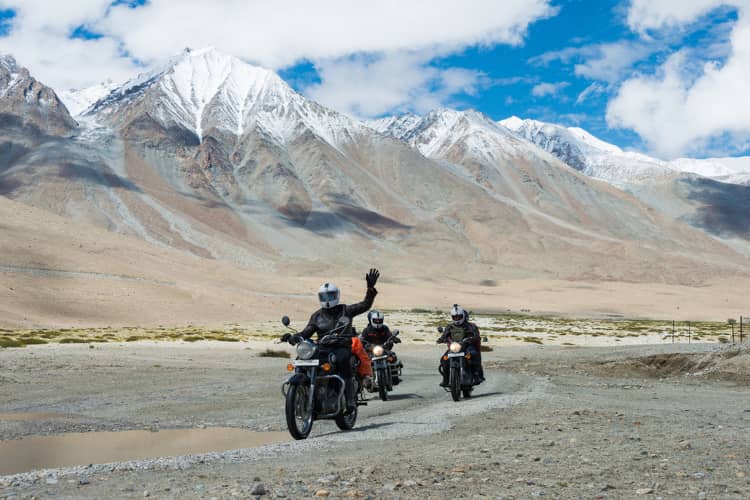 Bike trip in June in Ladakh