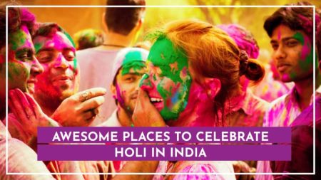 Holi places in India to enjoy