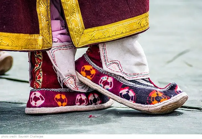 Pabu a ladakhi shoes