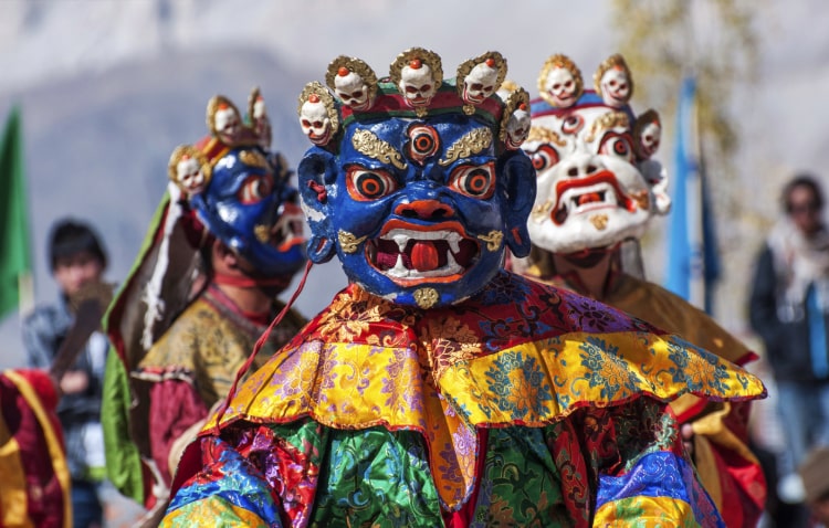 Hemis Festival celebrated in Ladakh