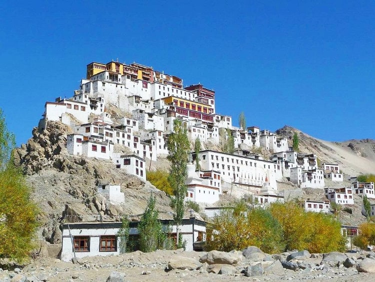 Leh palace a best place to visit in Ladakh in February