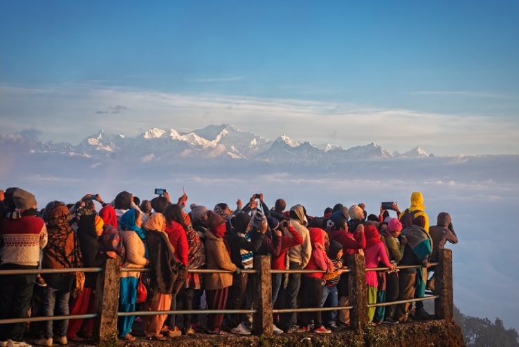 Tiger Hill, Darjeeling a best place for honeymoon couples