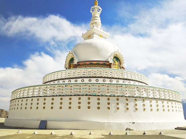 Know about Shanti Stupa