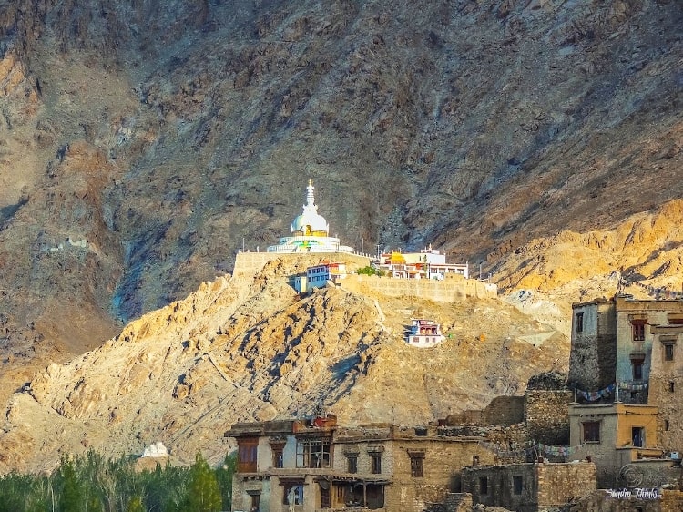 Know here Shanti Stupa History