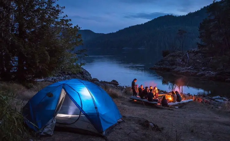 River beach camping a best things to do in Rishikesh in summer