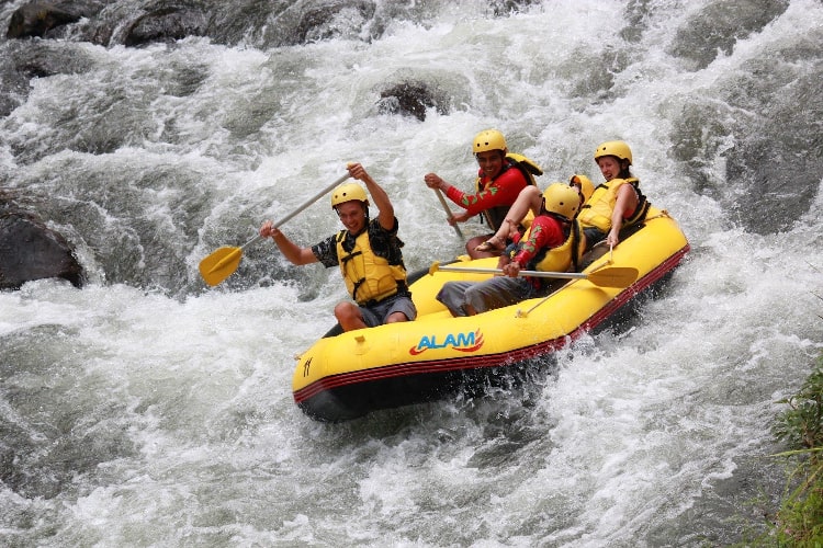 White-water rafting a best things to do in Rishikesh in summer