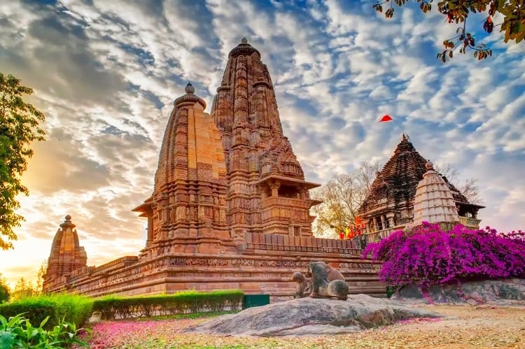 Khajuraho Group of Monuments a best place to explore during monsoon in Madhya Pradesh