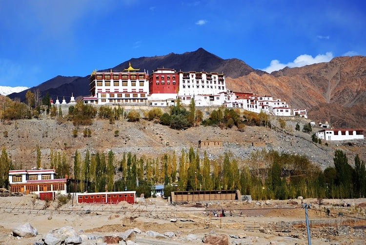 Phyang Gompa location