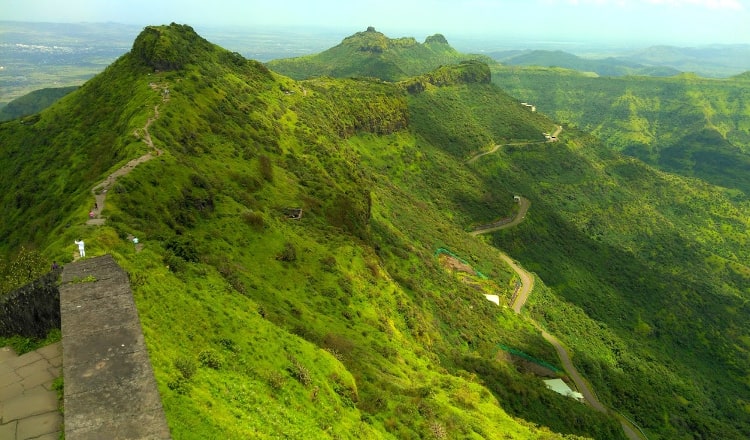 Purandar Fort a best place to visit near pune in monsoon