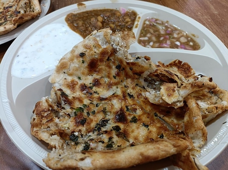 Amritsari Kulcha a best food in Andaman