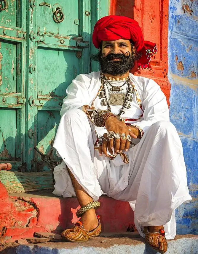 Angrakha a Rajasthani Traditional Dress for Men
