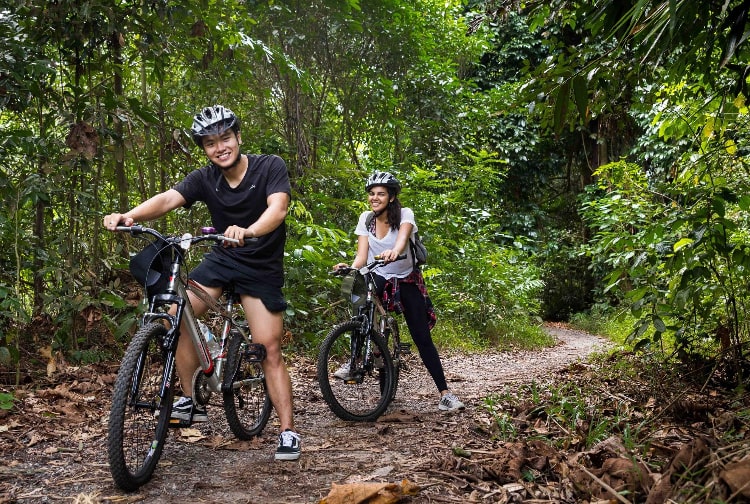 Cycling routes a best things to do in Singapore