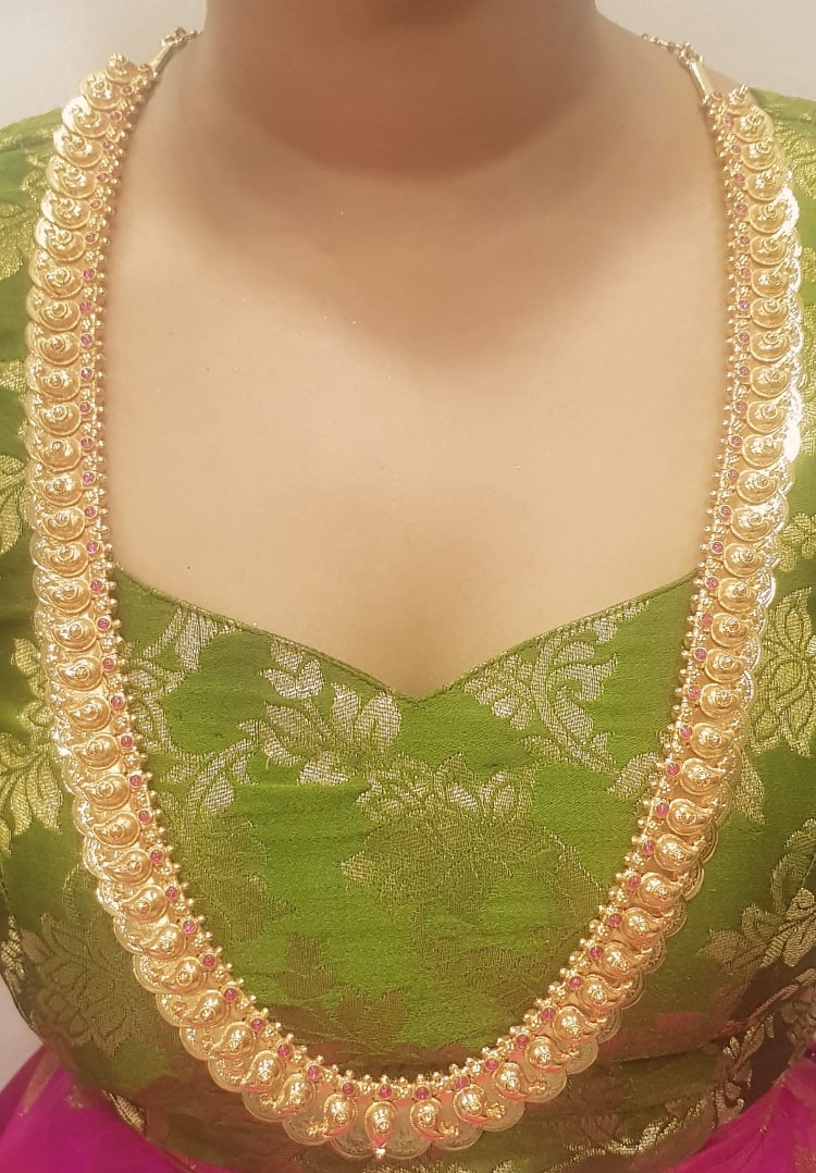 Mangamalai a traditional accessories of Tamil Nadu for women