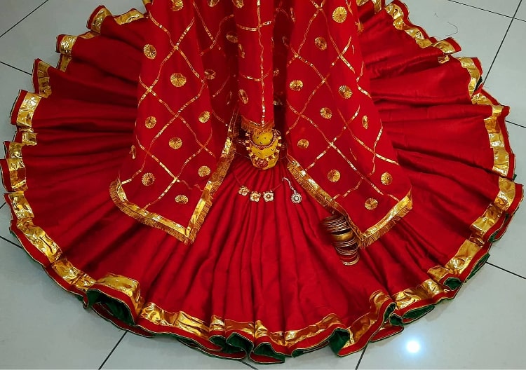 Ghagra a best traditional dresses of Haryana