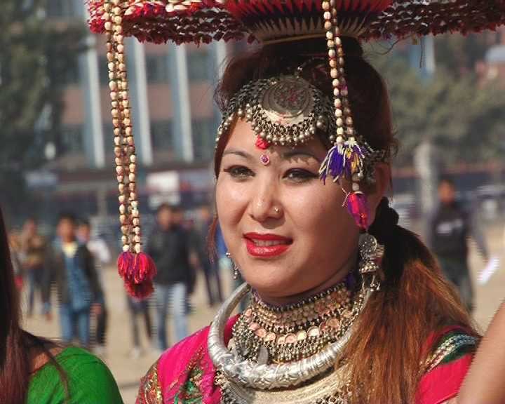 Hansuli a traditional attire of Uttarakhand