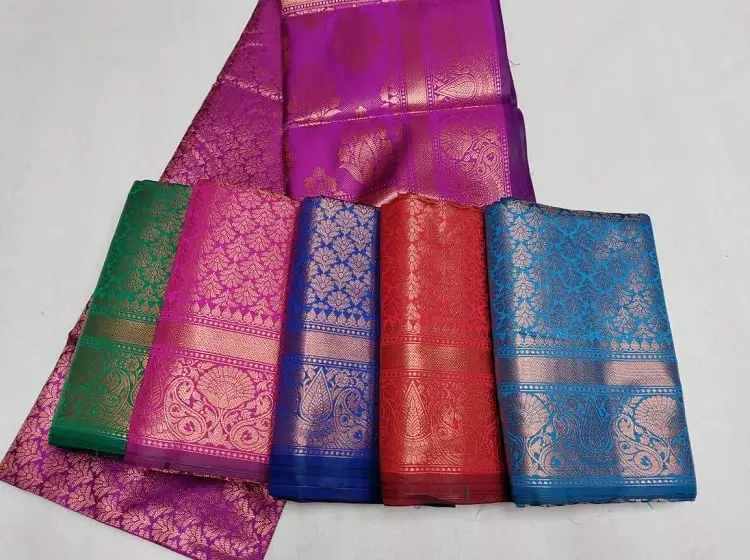 Mysore Silk Sarees a best traditional dress of Karnataka