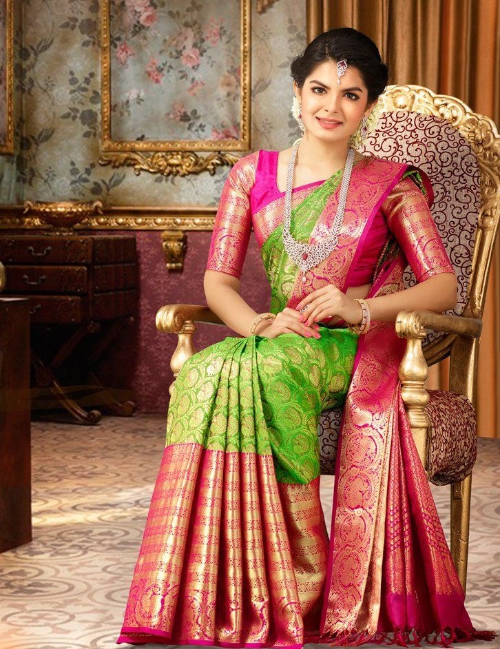 Saree a best traditional dress of Andhra Pradesh