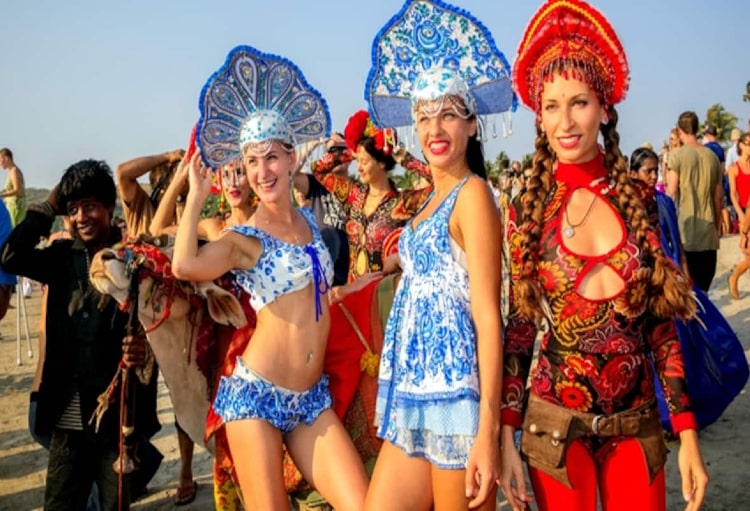 The Goa Carnival dresses