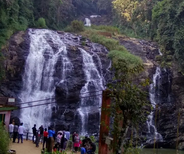 Abbey Falls a best waterfall in karnataka