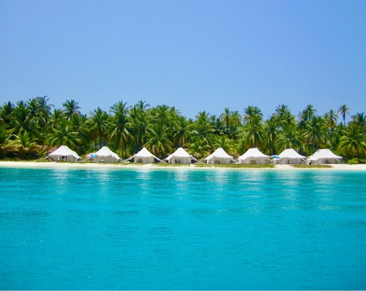 Lakshadweep a best place to visit in October in India