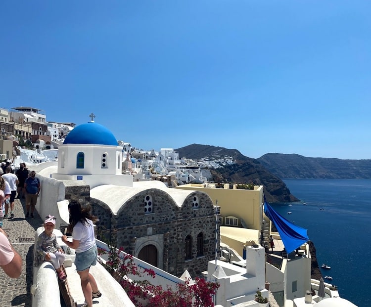 Santorini a best place to visit in September in the world