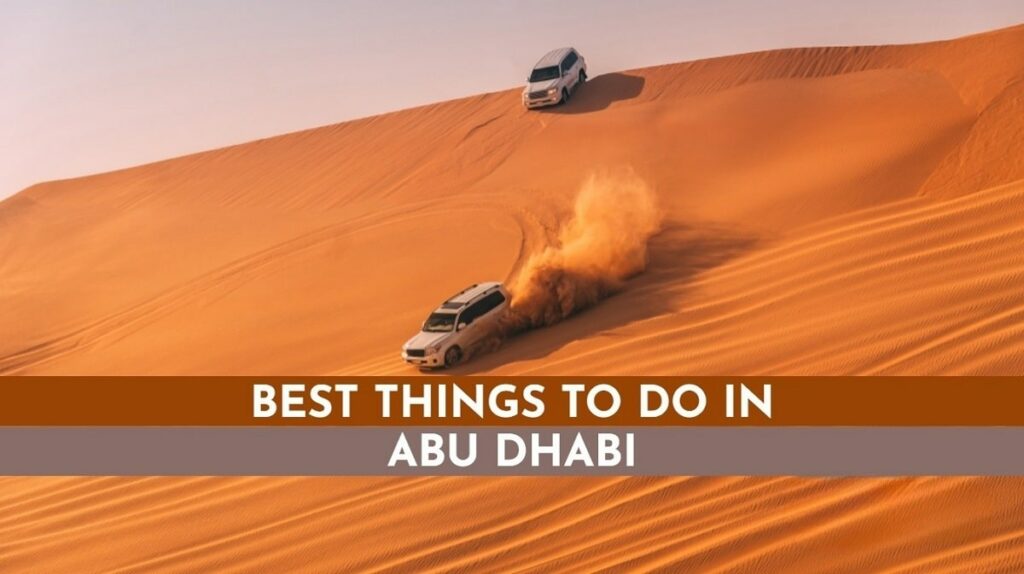 What to do in Abu dhabi