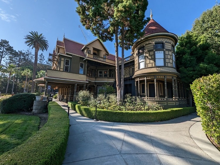 The Winchester Mystery House, San Jose, California a most haunted place in the world